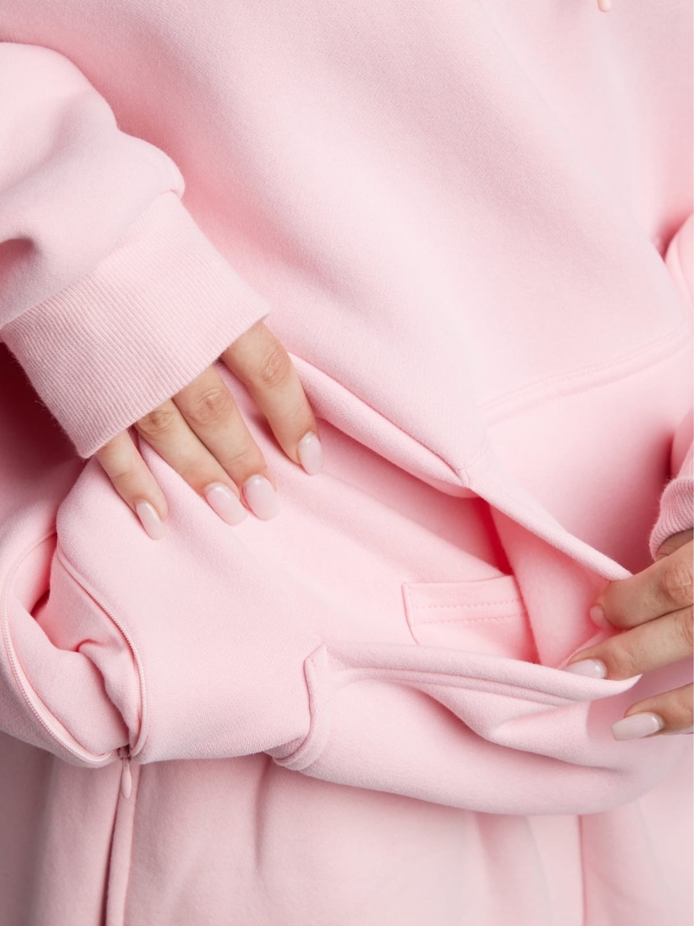 Comfrt Pink Travel Mode Hoodie And Pants Set NEW!!! - Picture 3 of 9